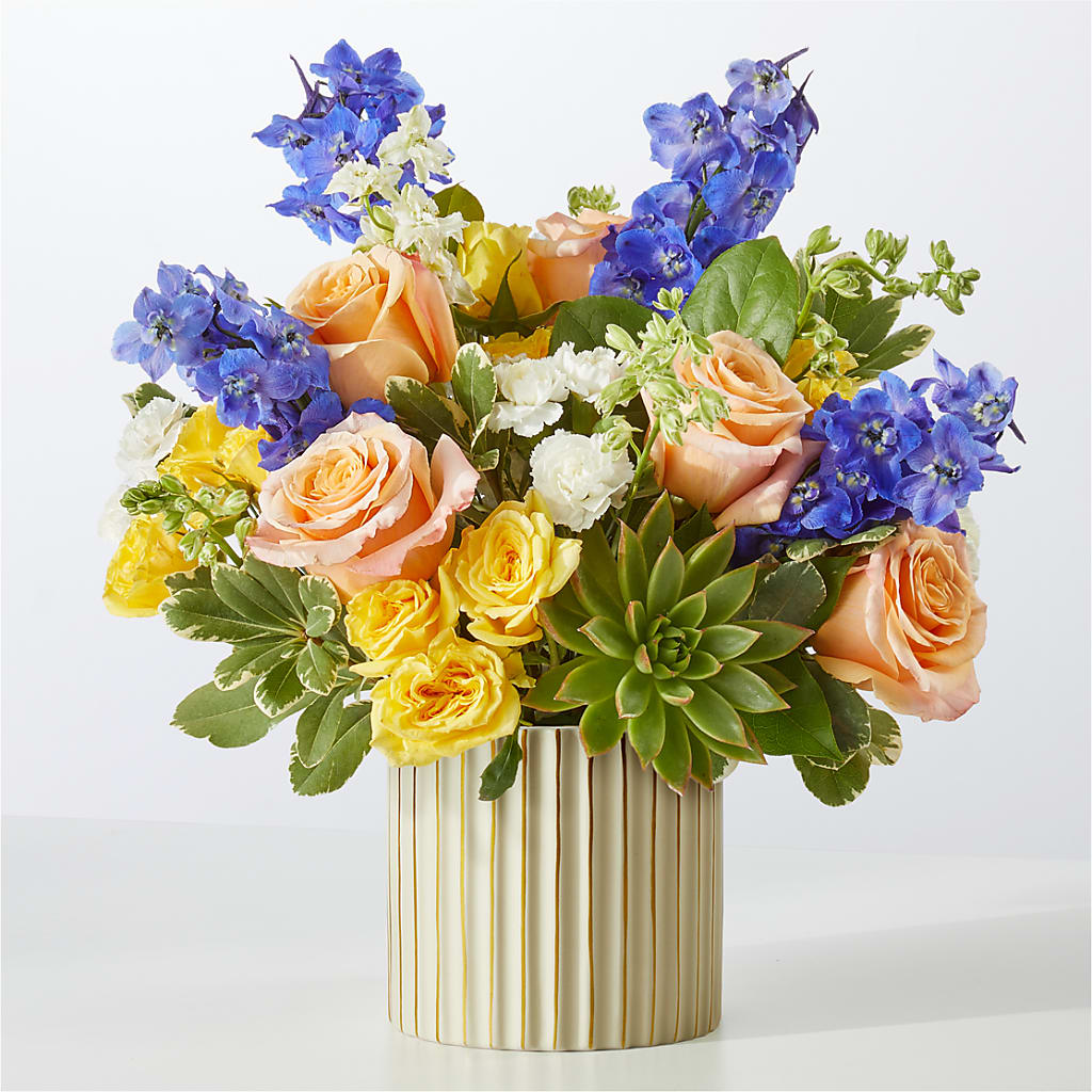 Cobalt Reverie Bouquet – Coatesville Flower Shop, Coatesville PA