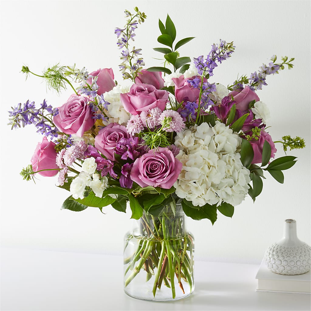 Violet Caress Bouquet – Coatesville Flower Shop, Coatesville PA