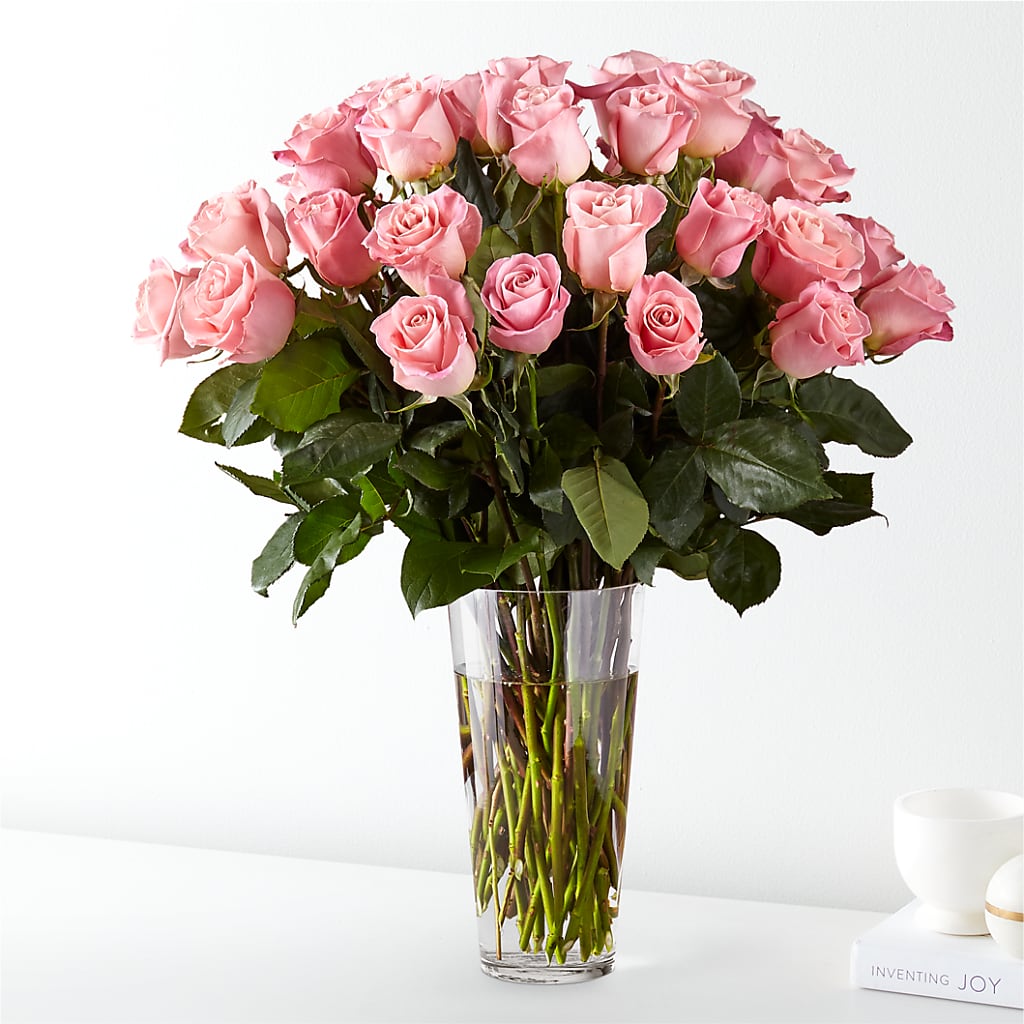 Long Stem Pink Rose Bouquet – Coatesville Flower Shop, Coatesville PA