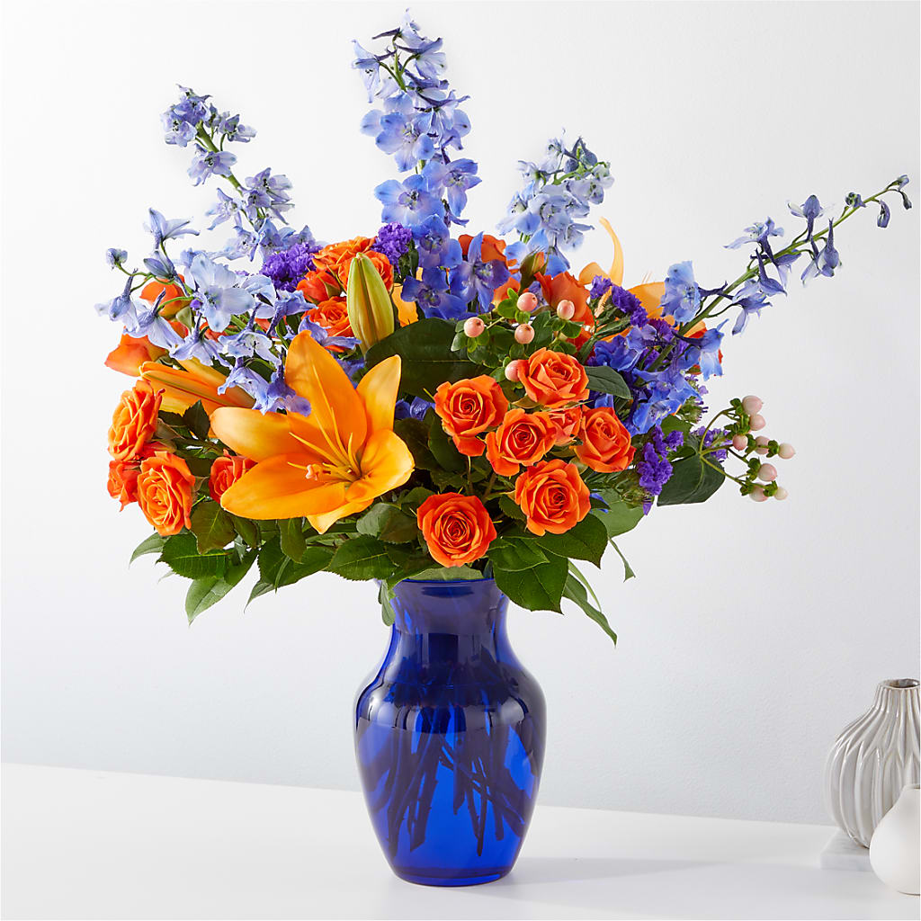 Radiant Citrus Bouquet – Coatesville Flower Shop, Coatesville PA