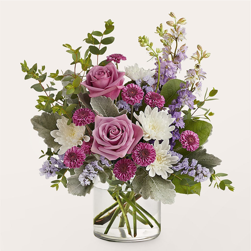 Violet Frost Bouquet – Coatesville Flower Shop, Coatesville PA