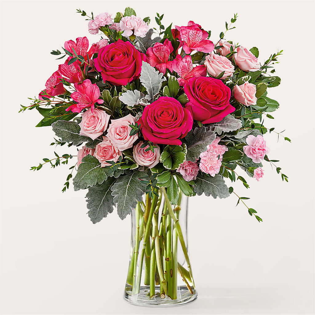 Tickled Pink Bouquet – Coatesville Flower Shop, Coatesville PA