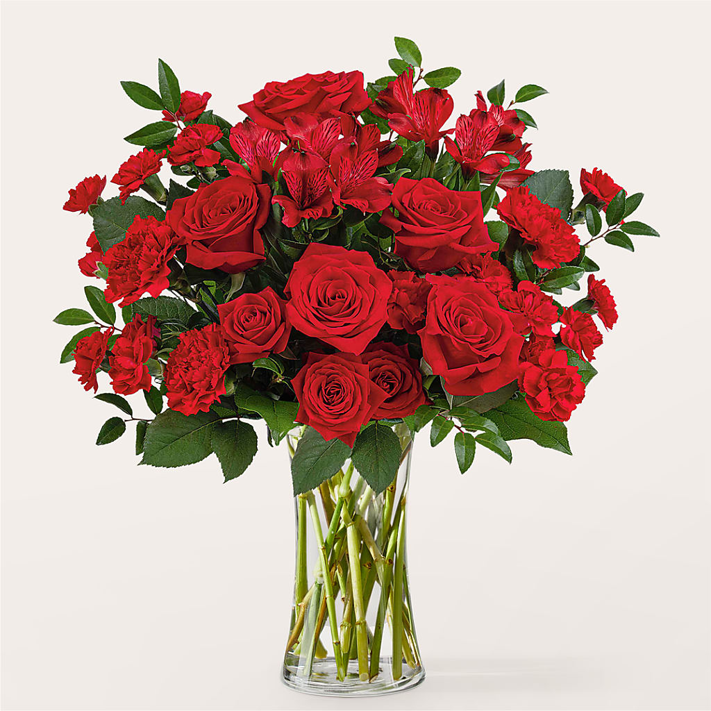 Brilliant Ruby Bouquet – Coatesville Flower Shop, Coatesville PA