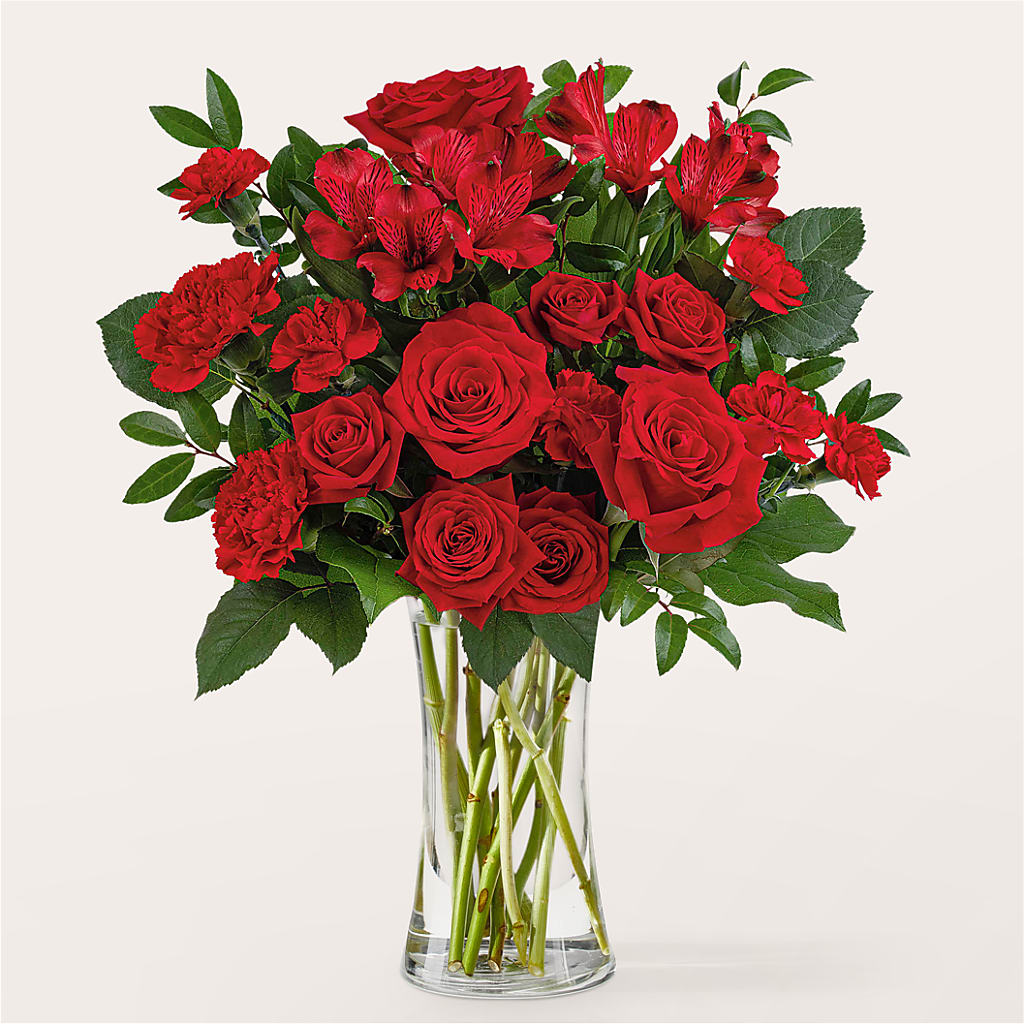 Brilliant Ruby Bouquet – Coatesville Flower Shop, Coatesville PA