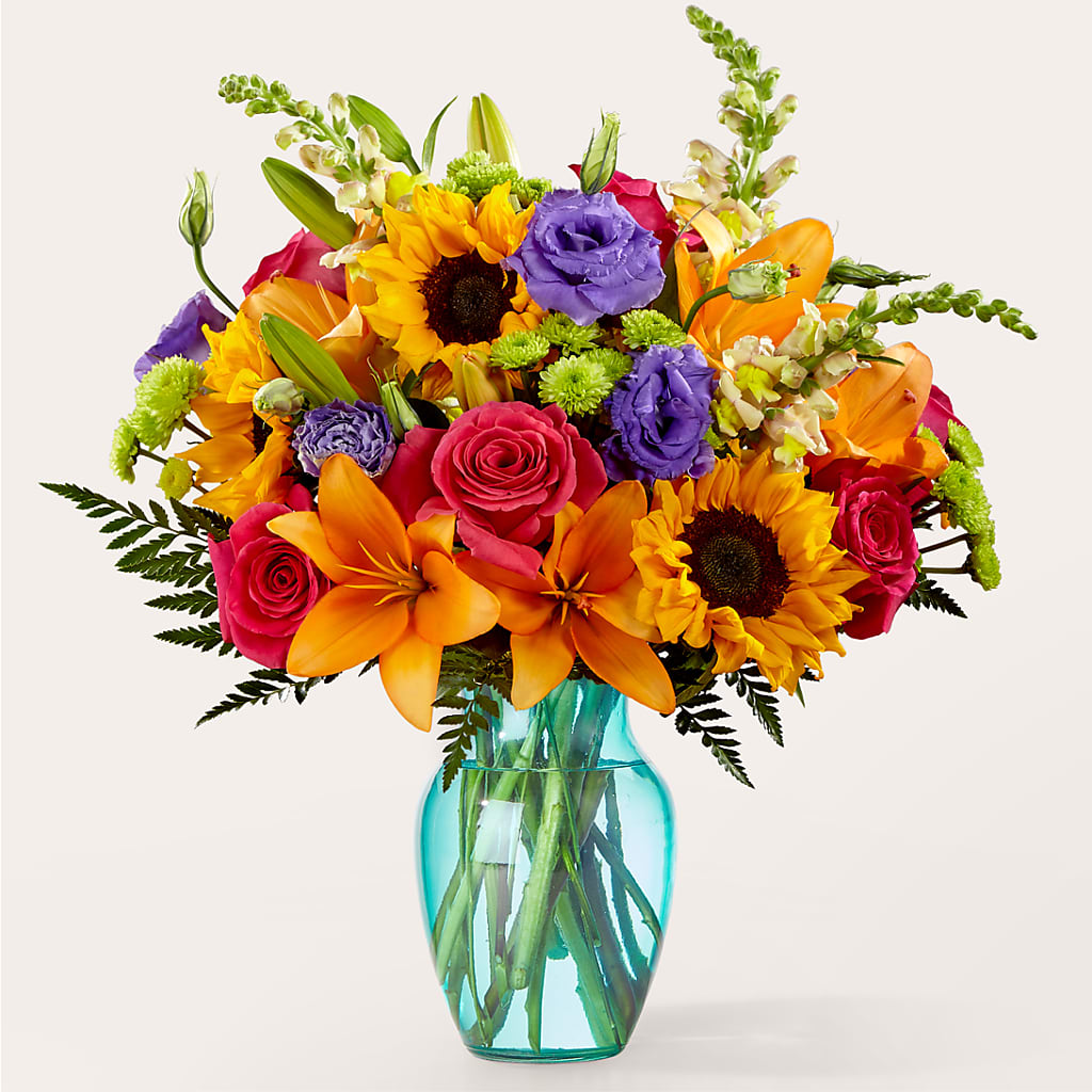 Double Rainbow Bouquet – Coatesville Flower Shop, Coatesville PA