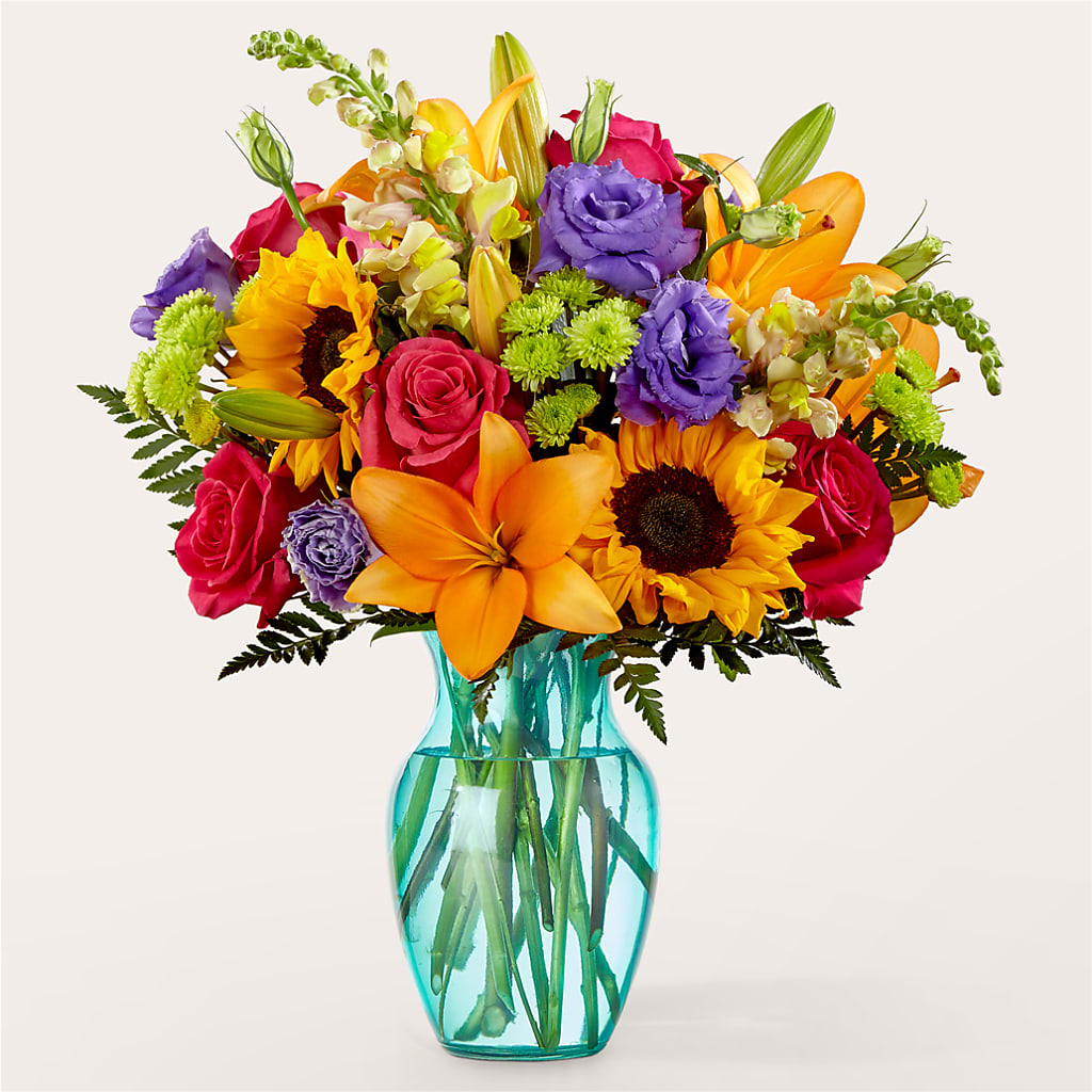 Double Rainbow Bouquet – Coatesville Flower Shop, Coatesville PA