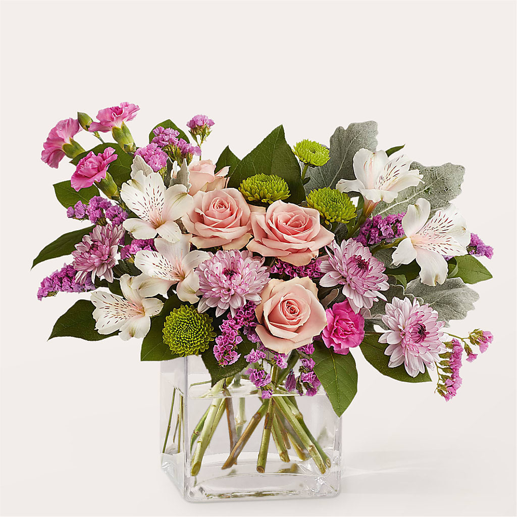 Pink Suede Bouquet – Coatesville Flower Shop, Coatesville PA