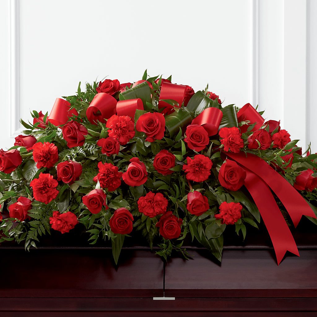 Tribute of Life Casket Spray – Coatesville Flower Shop, Coatesville PA