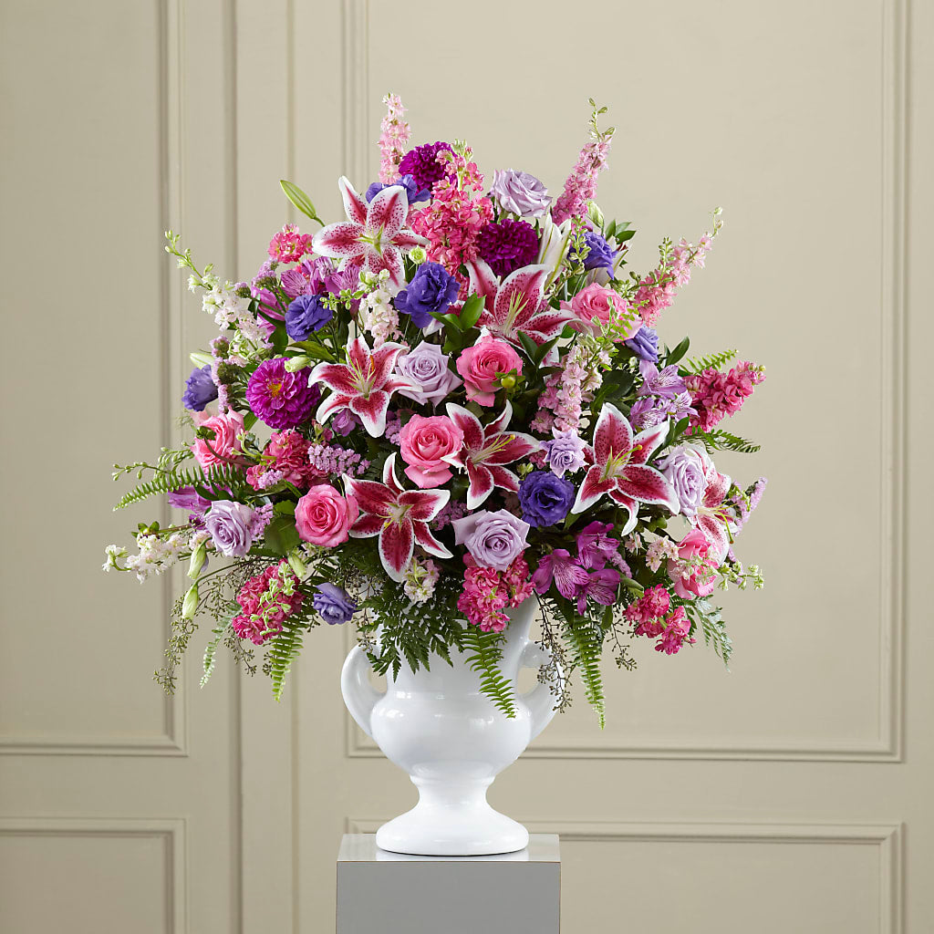 Peaceful Tribute Arrangement – Coatesville Flower Shop, Coatesville PA