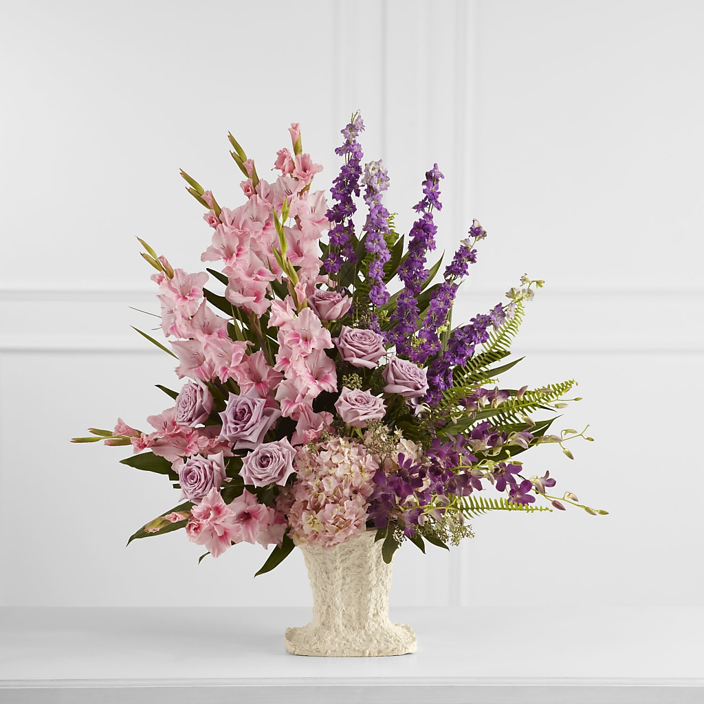 Flowing Garden Arrangement – Coatesville Flower Shop, Coatesville PA