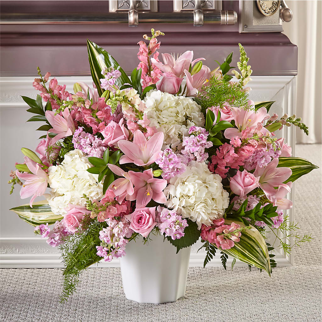 Simply Serene Floor Basket – Coatesville Flower Shop, Coatesville PA