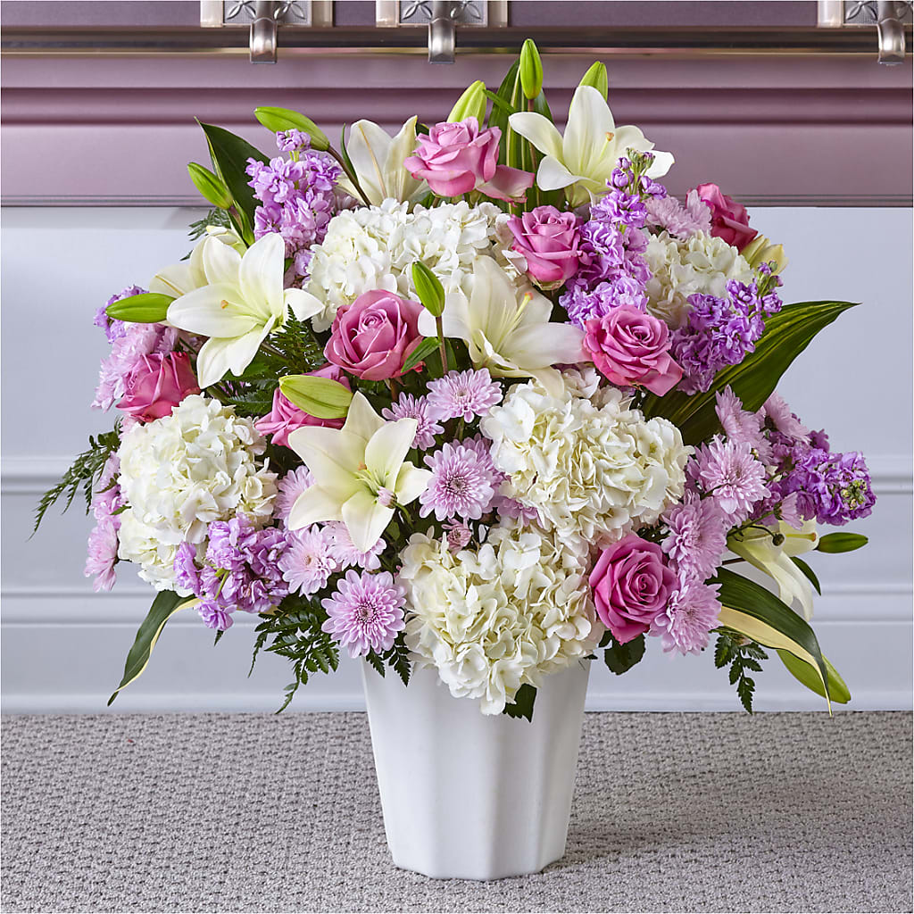 Heaven Sent Floor Basket – Coatesville Flower Shop, Coatesville PA