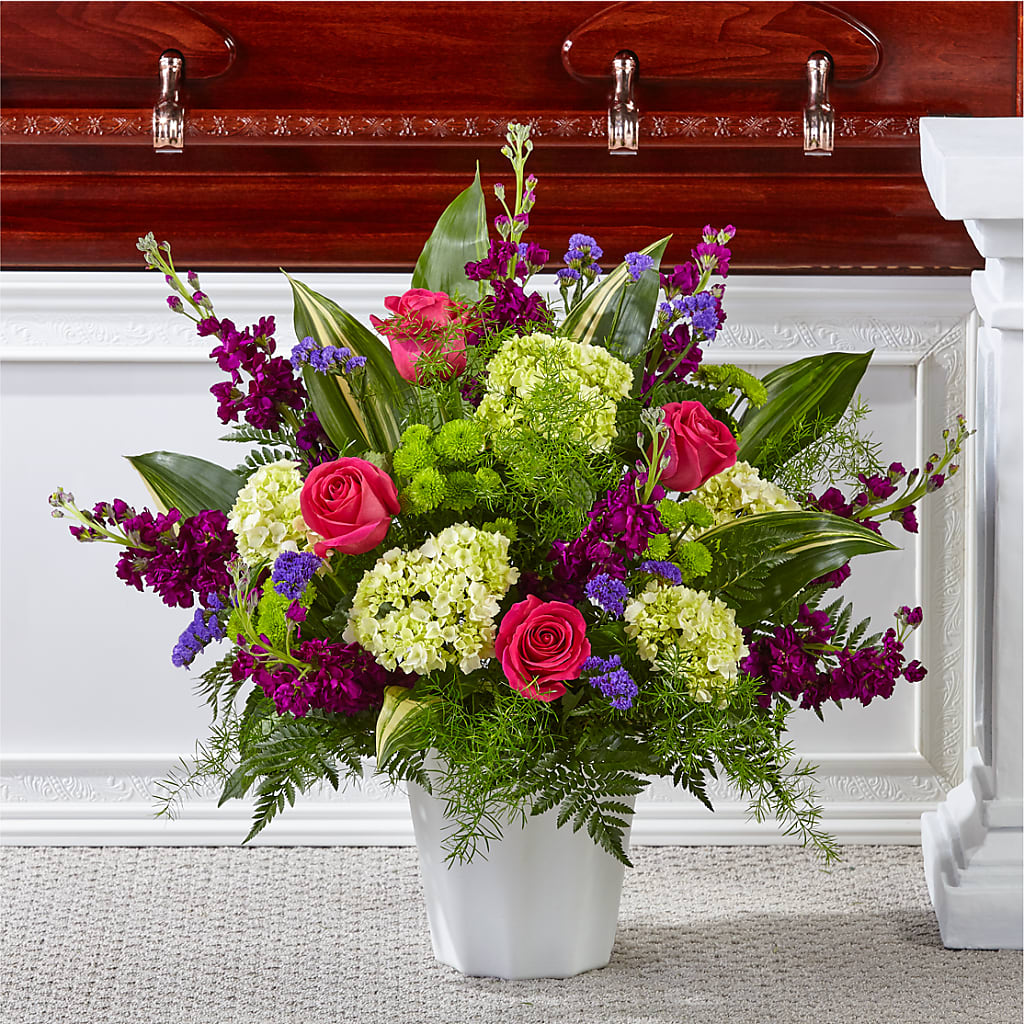 Beautiful Horizons Floor Basket – Coatesville Flower Shop, Coatesville PA