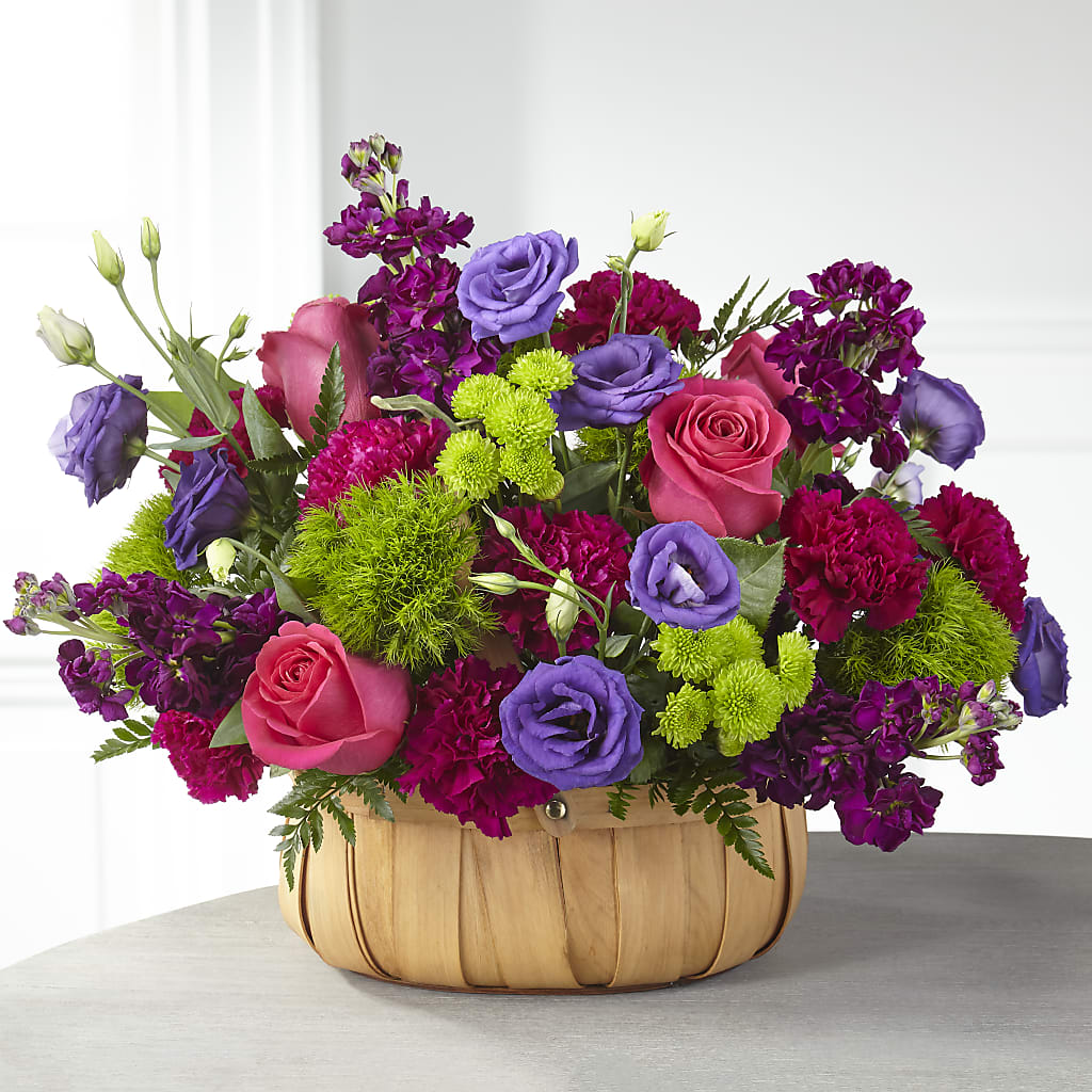 Serene Sanctuary Basket – Coatesville Flower Shop, Coatesville PA