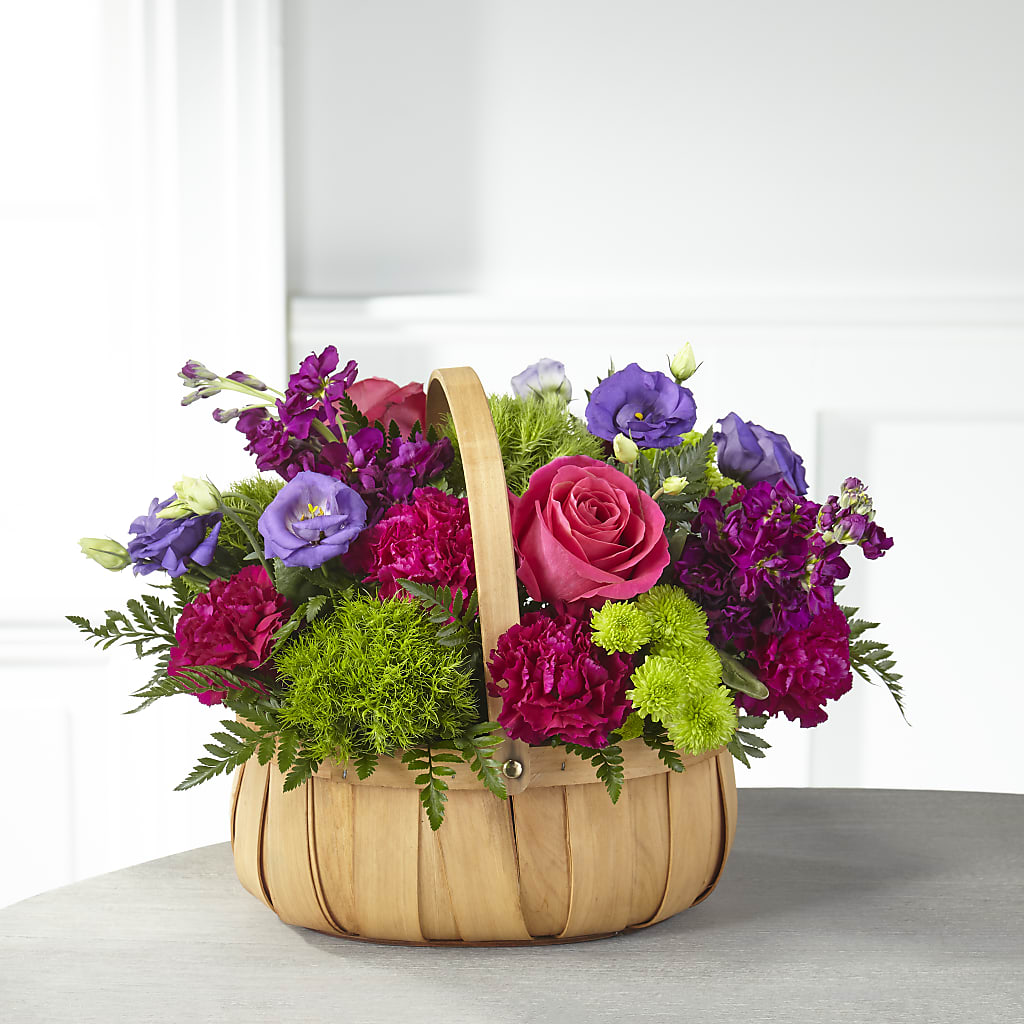 Serene Sanctuary Basket – Coatesville Flower Shop, Coatesville PA