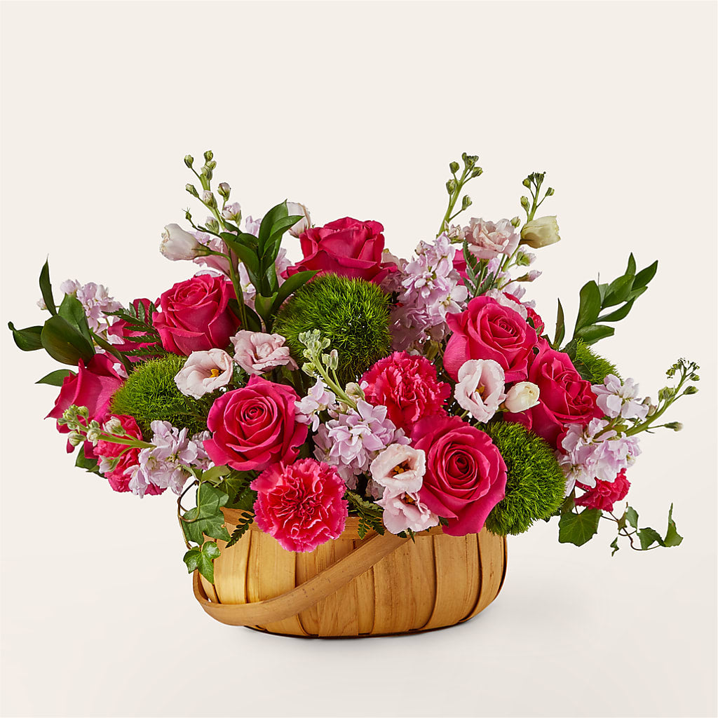 Radiance in Bloom Basket – Coatesville Flower Shop, Coatesville PA
