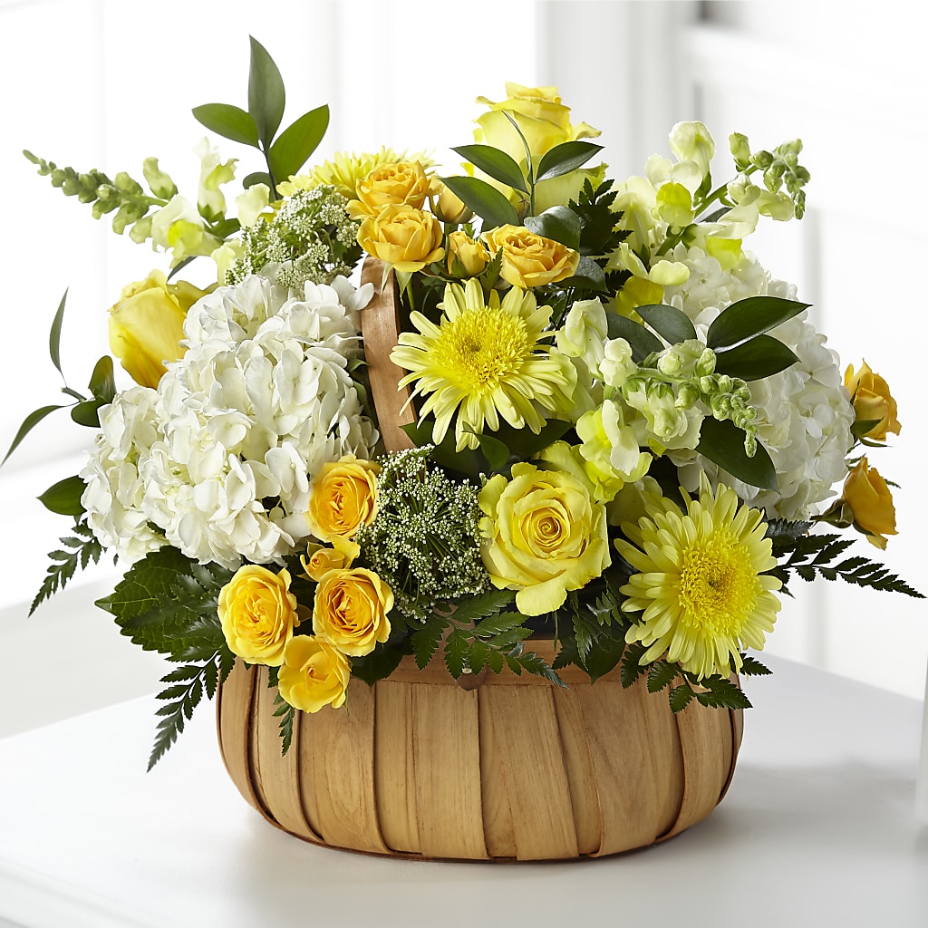 Rustic Remembrance Basket – Coatesville Flower Shop, Coatesville PA