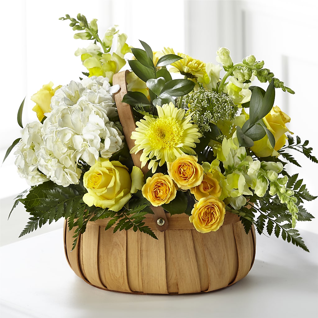 Rustic Remembrance Basket – Coatesville Flower Shop, Coatesville PA