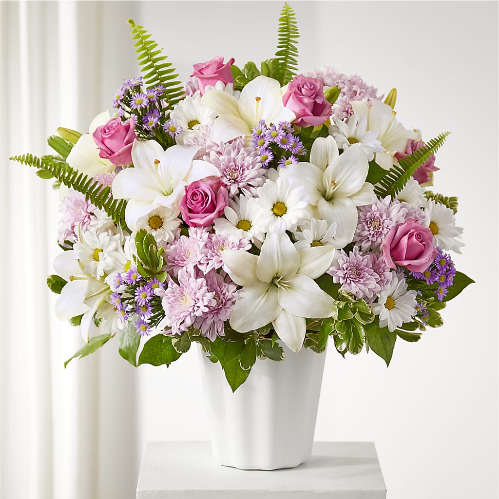 Warmest Thoughts Tabletop Basket – Coatesville Flower Shop, Coatesville PA