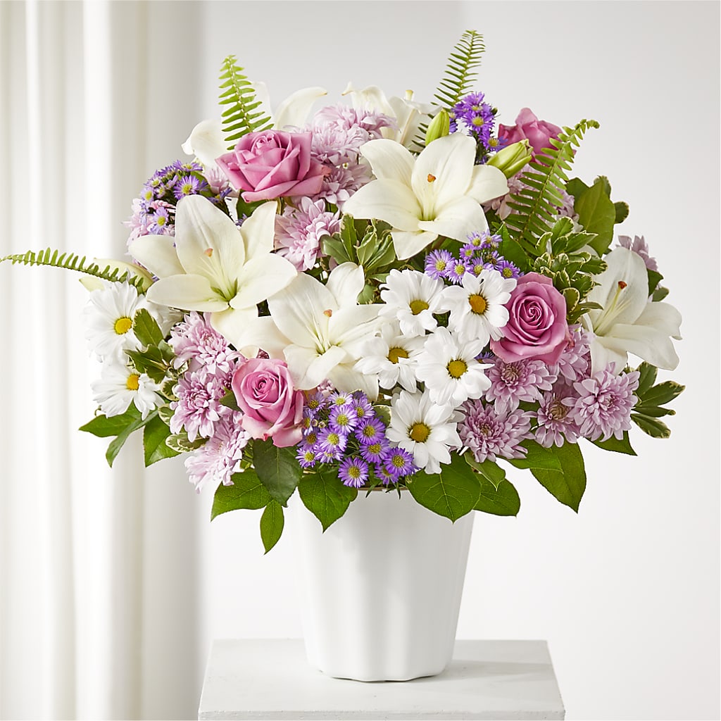 Warmest Thoughts Tabletop Basket – Coatesville Flower Shop, Coatesville PA