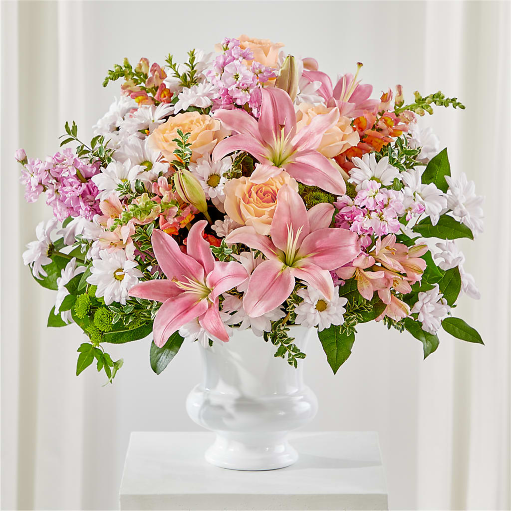Heartfelt Gesture Urn Arrangement – Coatesville Flower Shop, Coatesville PA
