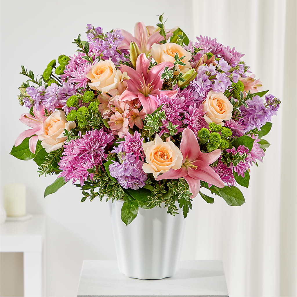 Supportive Embrace Tabletop Basket – Coatesville Flower Shop, Coatesville PA