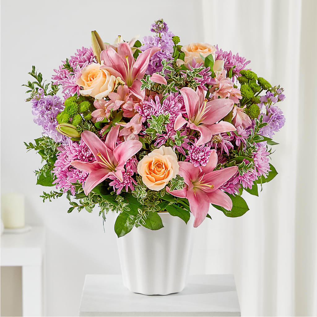 Supportive Embrace Tabletop Basket – Coatesville Flower Shop, Coatesville PA