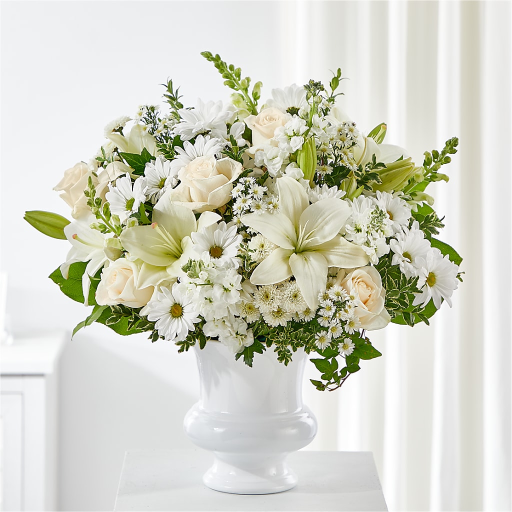 Uplifting Urn Arrangement – Coatesville Flower Shop, Coatesville PA
