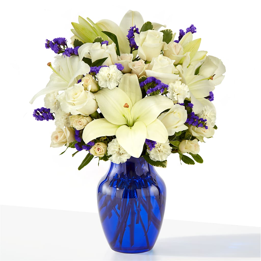 Sapphire Rush Bouquet – Coatesville Flower Shop, Coatesville PA