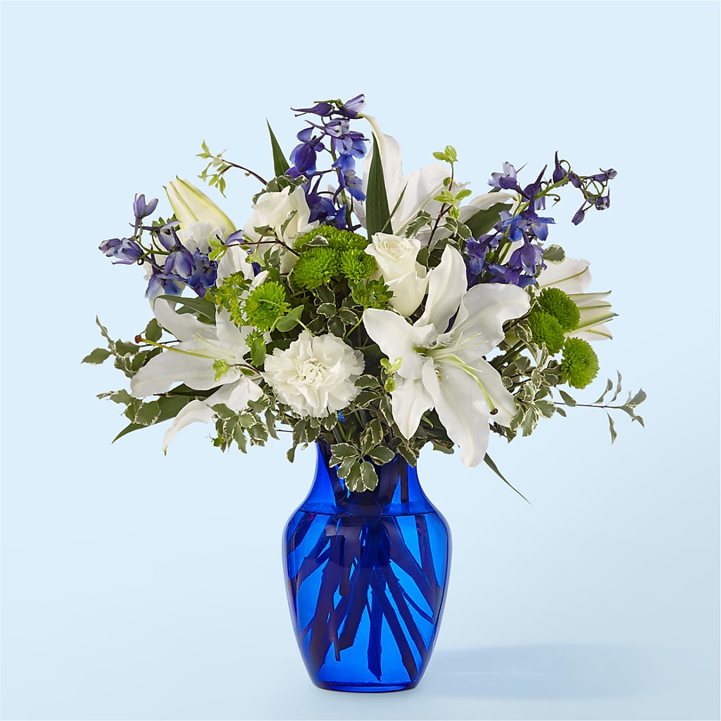 Santorini Bouquet – Coatesville Flower Shop, Coatesville PA