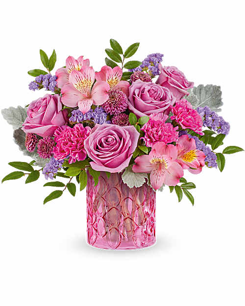 Teleflora's Pink Rhapsody