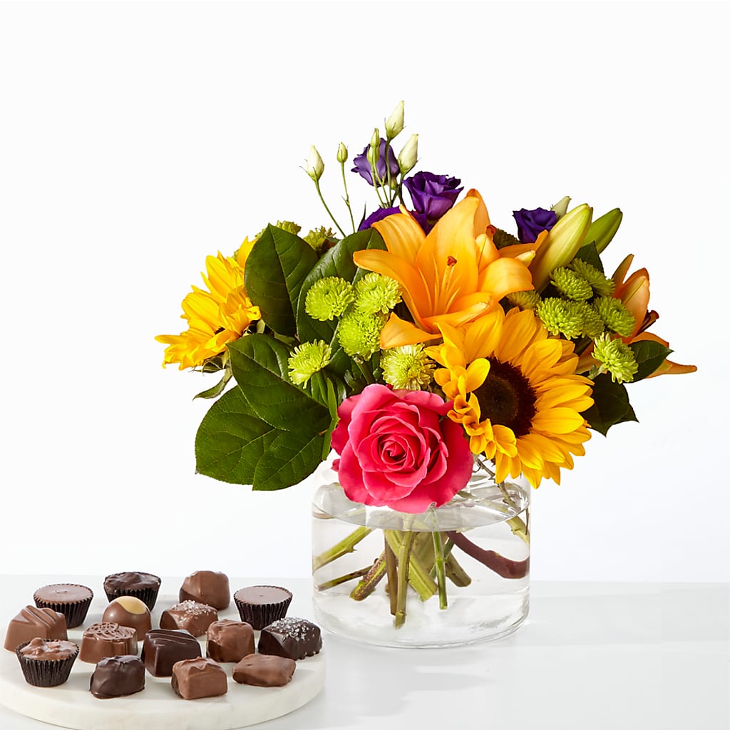 Best Day Bouquet and Chocolate Bundle –  Coatesville Flower Shop, Coatesville PA