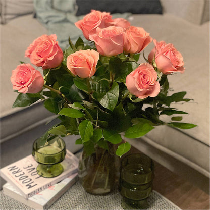Long Stem Pink Rose Bouquet –  Coatesville Flower Shop, Coatesville PA