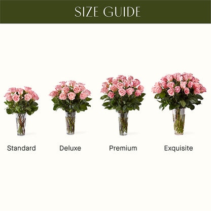 Long Stem Pink Rose Bouquet –  Coatesville Flower Shop, Coatesville PA