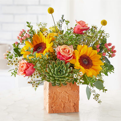 Sunflower Season Bouquet –  Coatesville Flower Shop, Coatesville PA