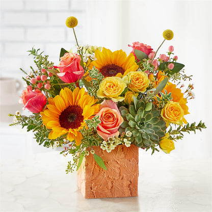 Sunflower Season Bouquet –  Coatesville Flower Shop, Coatesville PA