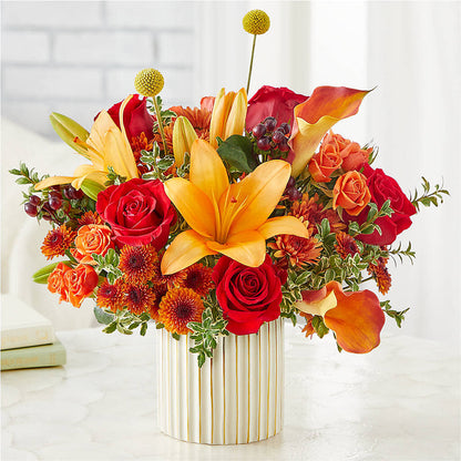 Scarlet Skies Bouquet –  Coatesville Flower Shop, Coatesville PA