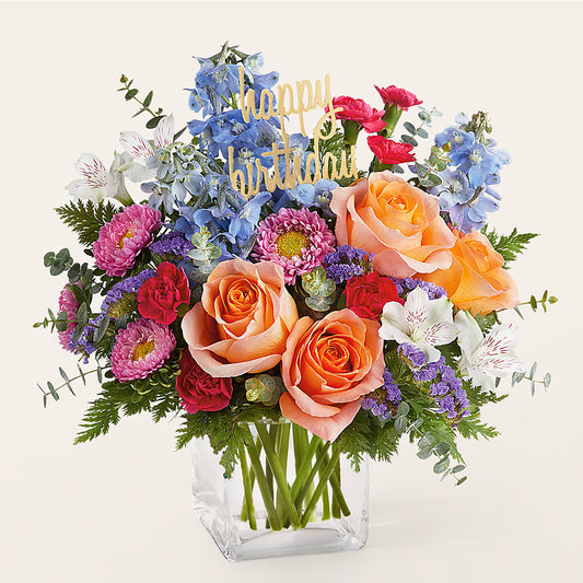 Birthday Bash Bouquet –  Coatesville Flower Shop, Coatesville PA