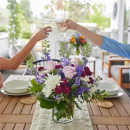 Violet Frost Bouquet –  Coatesville Flower Shop, Coatesville PA