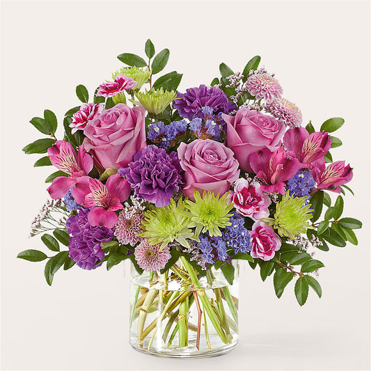 Glass Half Full Bouquet –  Coatesville Flower Shop, Coatesville PA