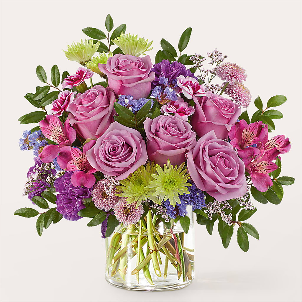 Glass Half Full Bouquet –  Coatesville Flower Shop, Coatesville PA