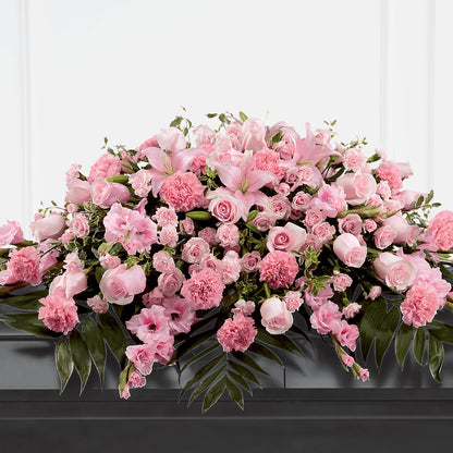 Garden of Comfort Casket Spray (Standard) –  Coatesville Flower Shop, Coatesville PA