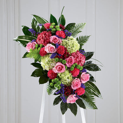 Refreshing Mix Standing Spray –  Coatesville Flower Shop, Coatesville PA