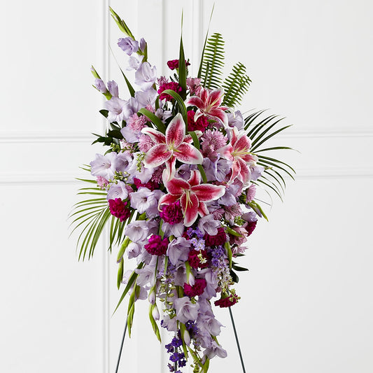 Tender Touch Standing Spray –  Coatesville Flower Shop, Coatesville PA