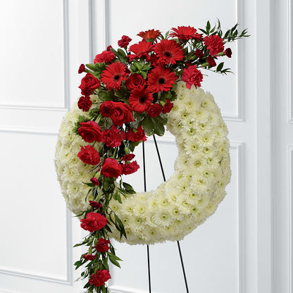 Graceful Tribute Wreath –  Coatesville Flower Shop, Coatesville PA
