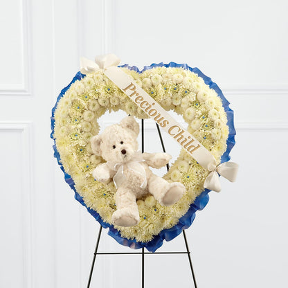 Precious Child Standing Heart –  Coatesville Flower Shop, Coatesville PA