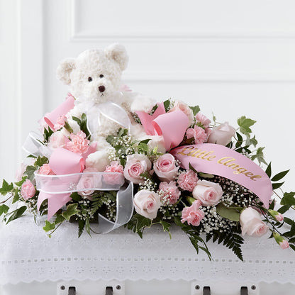 Touch of Sympathy Casket Spray –  Coatesville Flower Shop, Coatesville PA