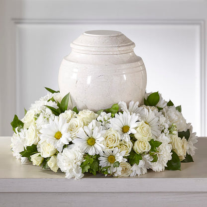 Ivory Gardens Cremation Adornment –  Coatesville Flower Shop, Coatesville PA