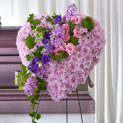 Treasured Love Standing Heart –  Coatesville Flower Shop, Coatesville PA