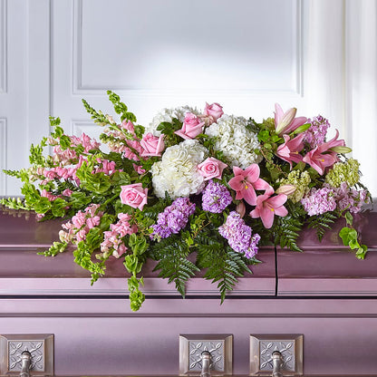 Life's Gratitude Casket Spray –  Coatesville Flower Shop, Coatesville PA